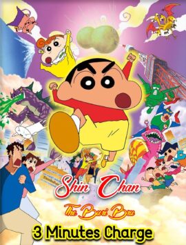 Crayon Shin-chan: The Legend Called Buri Buri 3 Minutes Charge 2005 Hindi