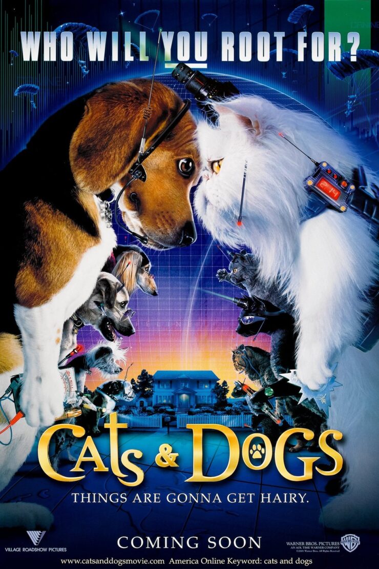 Cats & Dogs 2001 Dual Audio Hindi-English 480p 720p 1080p