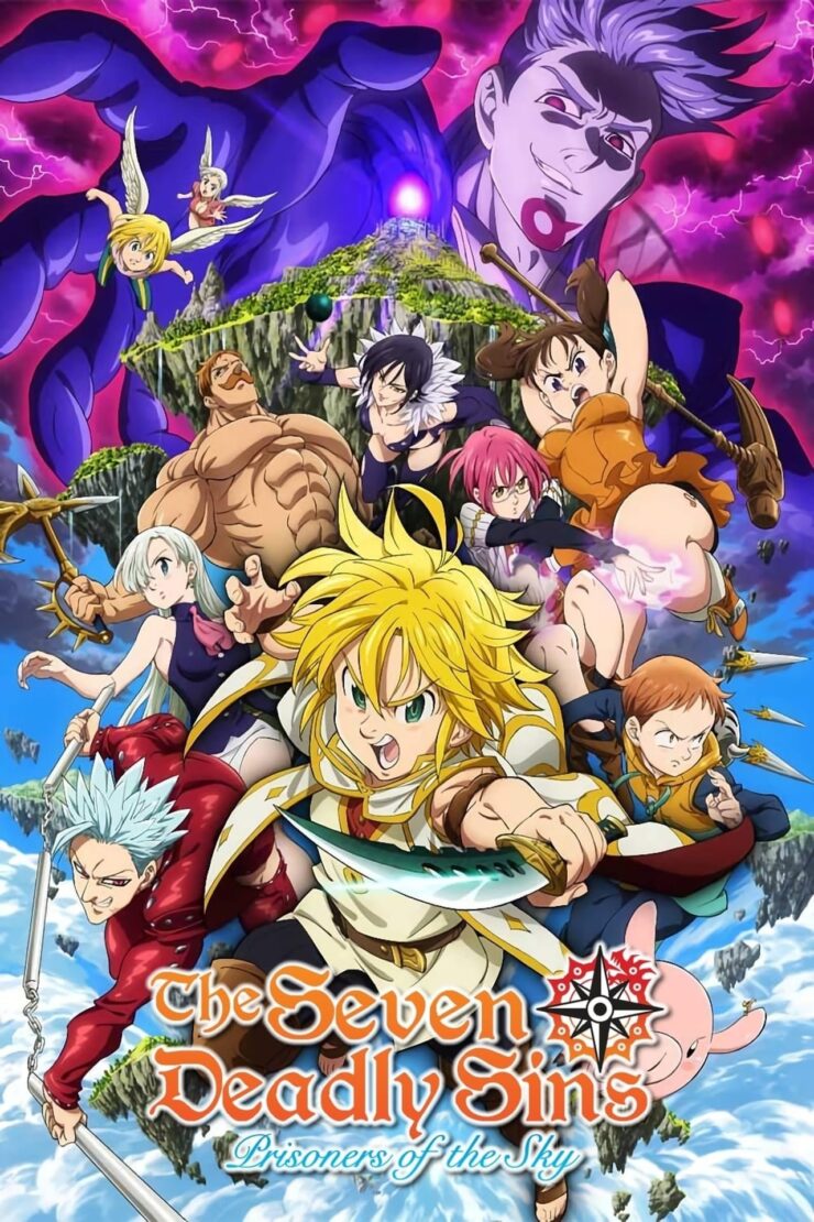 The Seven Deadly Sins: Prisoners of the Sky 2018 Dual Audio English-Japanese With Hindi Subtitle 480p 720p 1080p